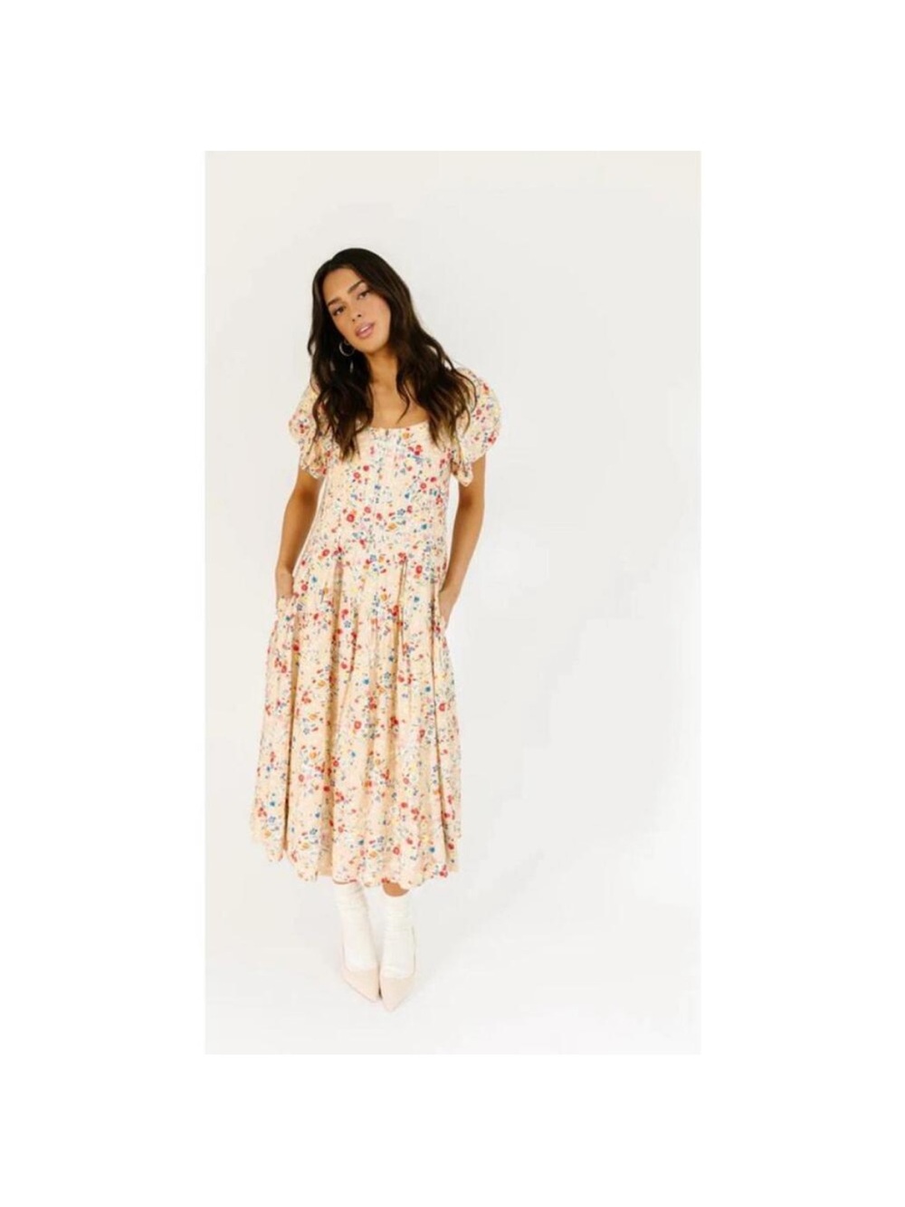 Zoco Midi Floral Dress